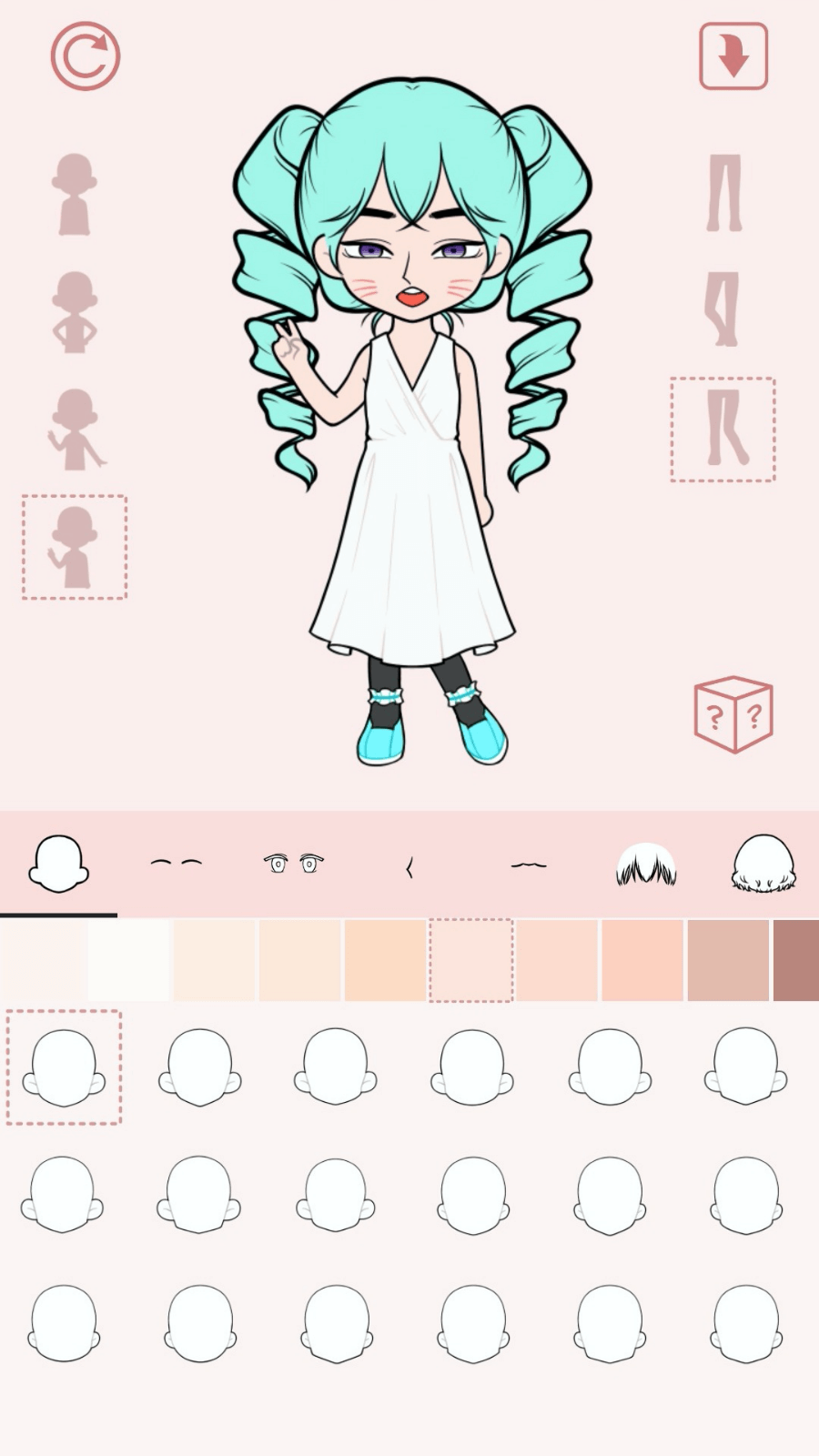 اسکرین شات 6 بازی K-pop Webtoon Character Girls