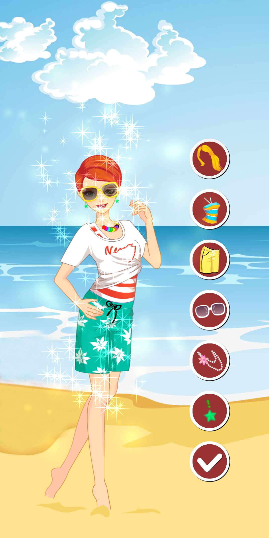 اسکرین شات 6 بازی Girl Dress Up