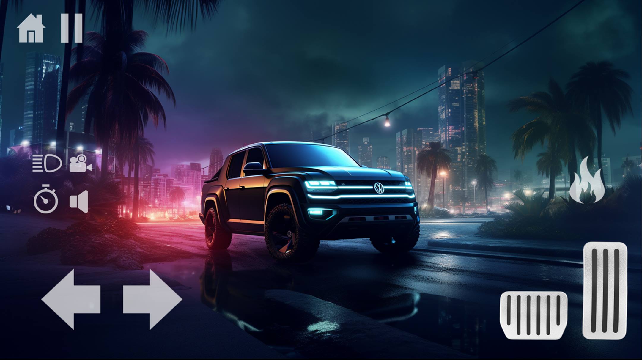 اسکرین شات 2 بازی Amarok Simulator Car Games