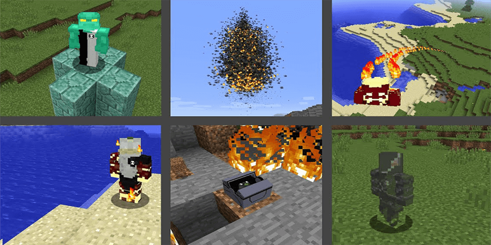 اسکرین شات 3 برنامه Ben 10 Addon Mod For Minecraft