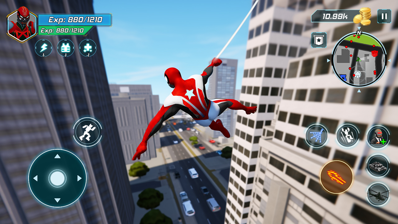 اسکرین شات 2 بازی Gangster City Rope Game