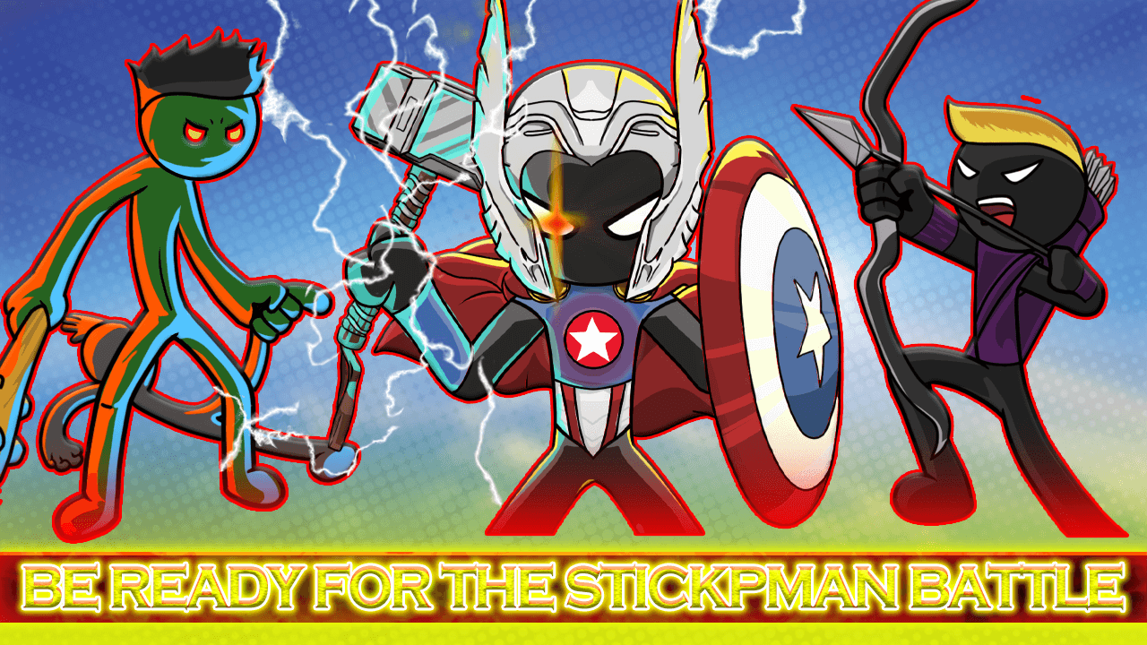 اسکرین شات 7 بازی Hero stick war - stickman fight battle 2021