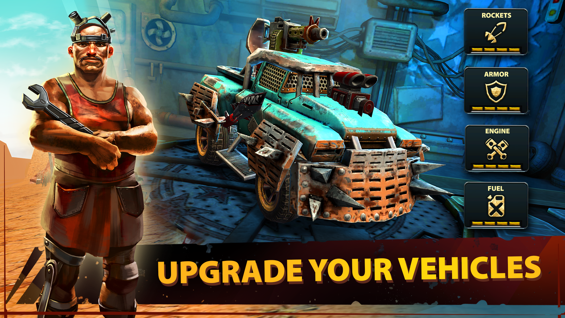 اسکرین شات 4 بازی Dead Paradise Car Race Shooter