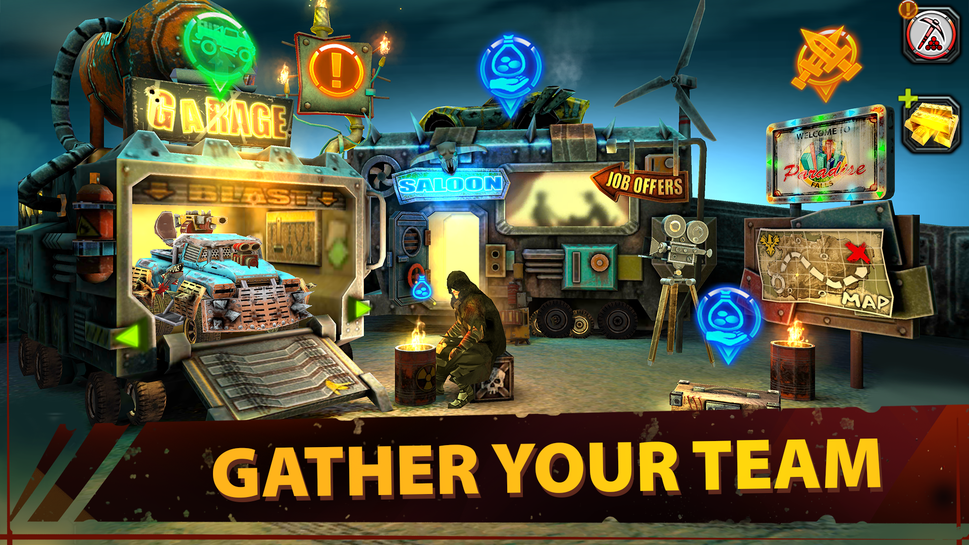 اسکرین شات 6 بازی Dead Paradise Car Race Shooter
