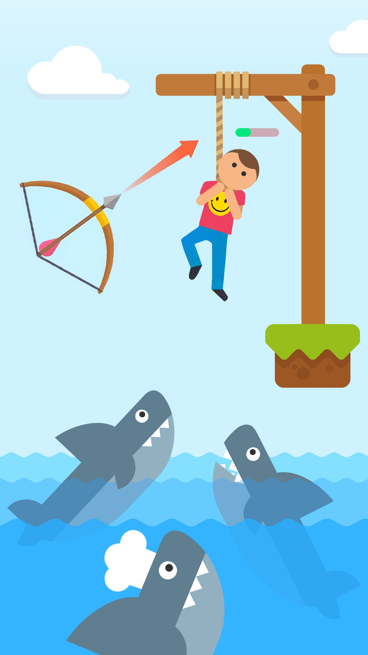 اسکرین شات 2 بازی Gibbets：Bow Master！Arrow Games