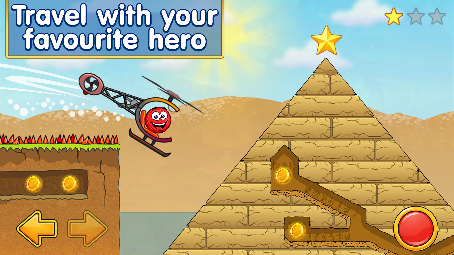 اسکرین شات 3 بازی Red Ball 3: Jump for Love! Bou
