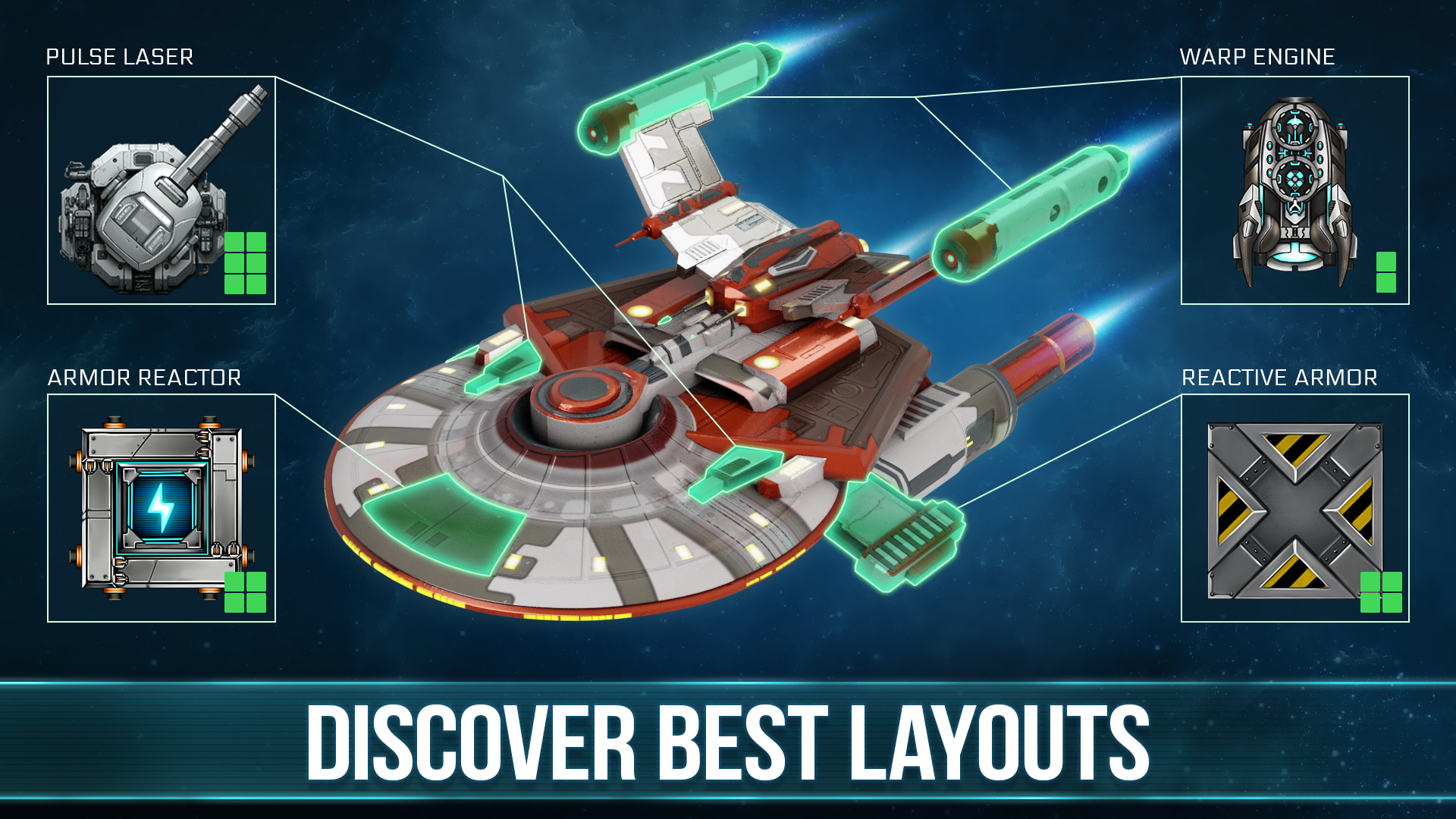 اسکرین شات 4 بازی Space Arena・Spaceship Strategy