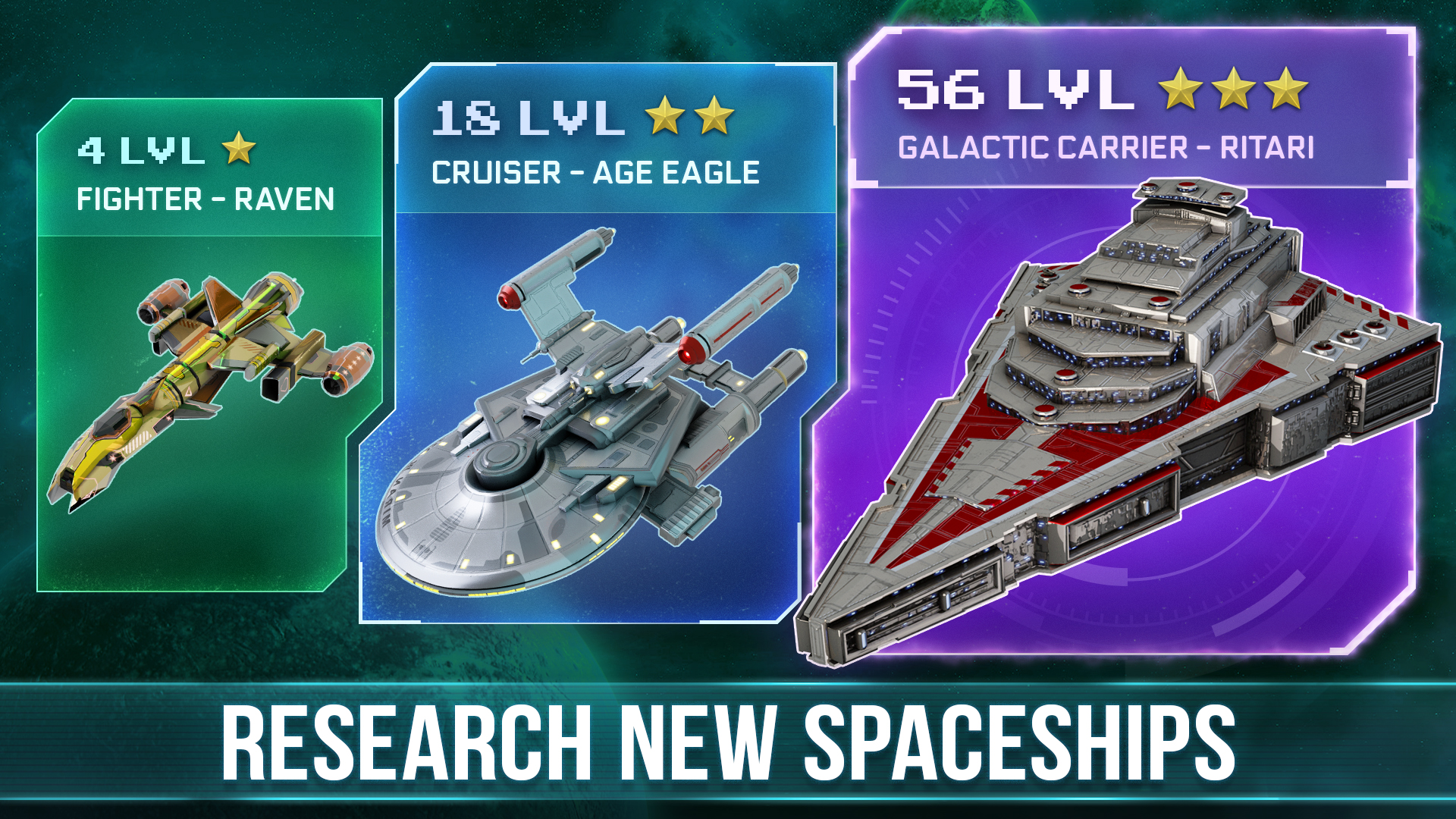 اسکرین شات 3 بازی Space Arena・Spaceship Strategy