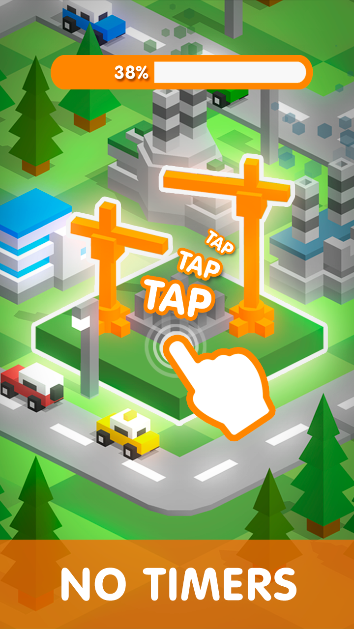 اسکرین شات 2 بازی Tap Tap: Idle City Builder Sim