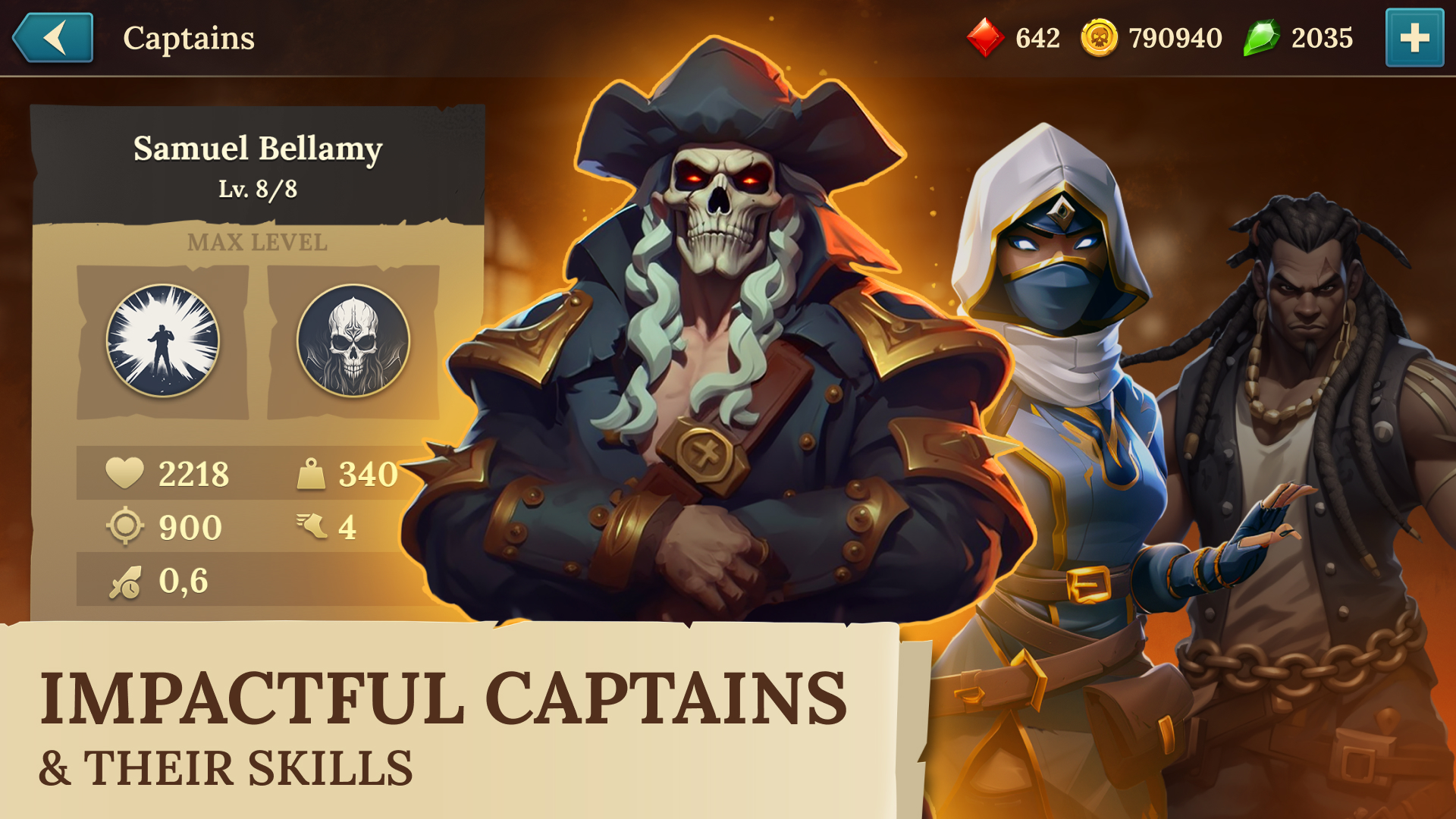 اسکرین شات 8 بازی Pirate Ships・Build and Fight