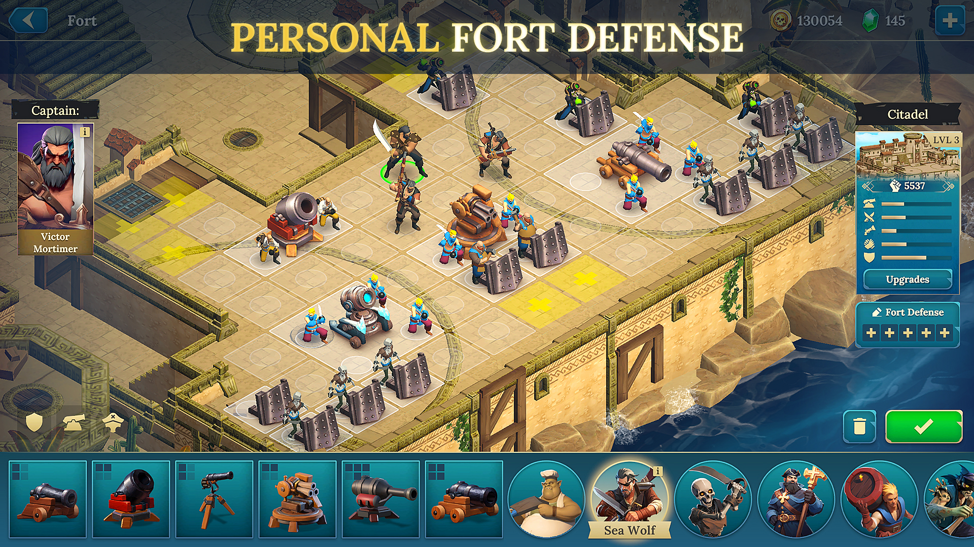 اسکرین شات 7 بازی Pirate Ships・Build and Fight