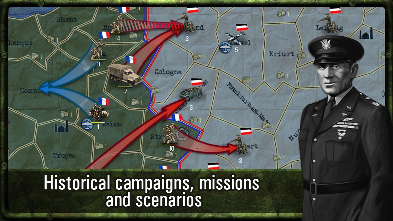 اسکرین شات 1 بازی Strategy & Tactics: WW2