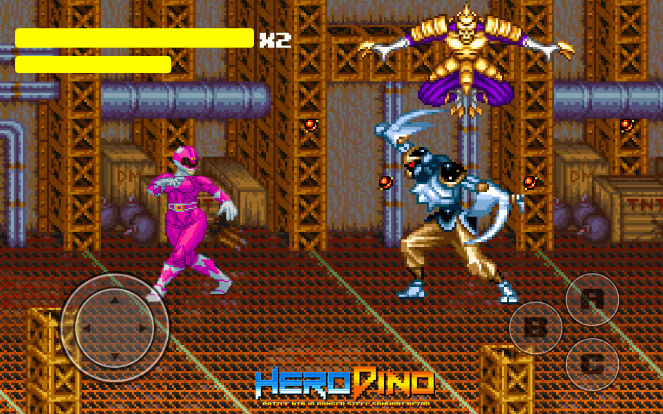 اسکرین شات 5 بازی Hero Dino Ninja Ranger Retro