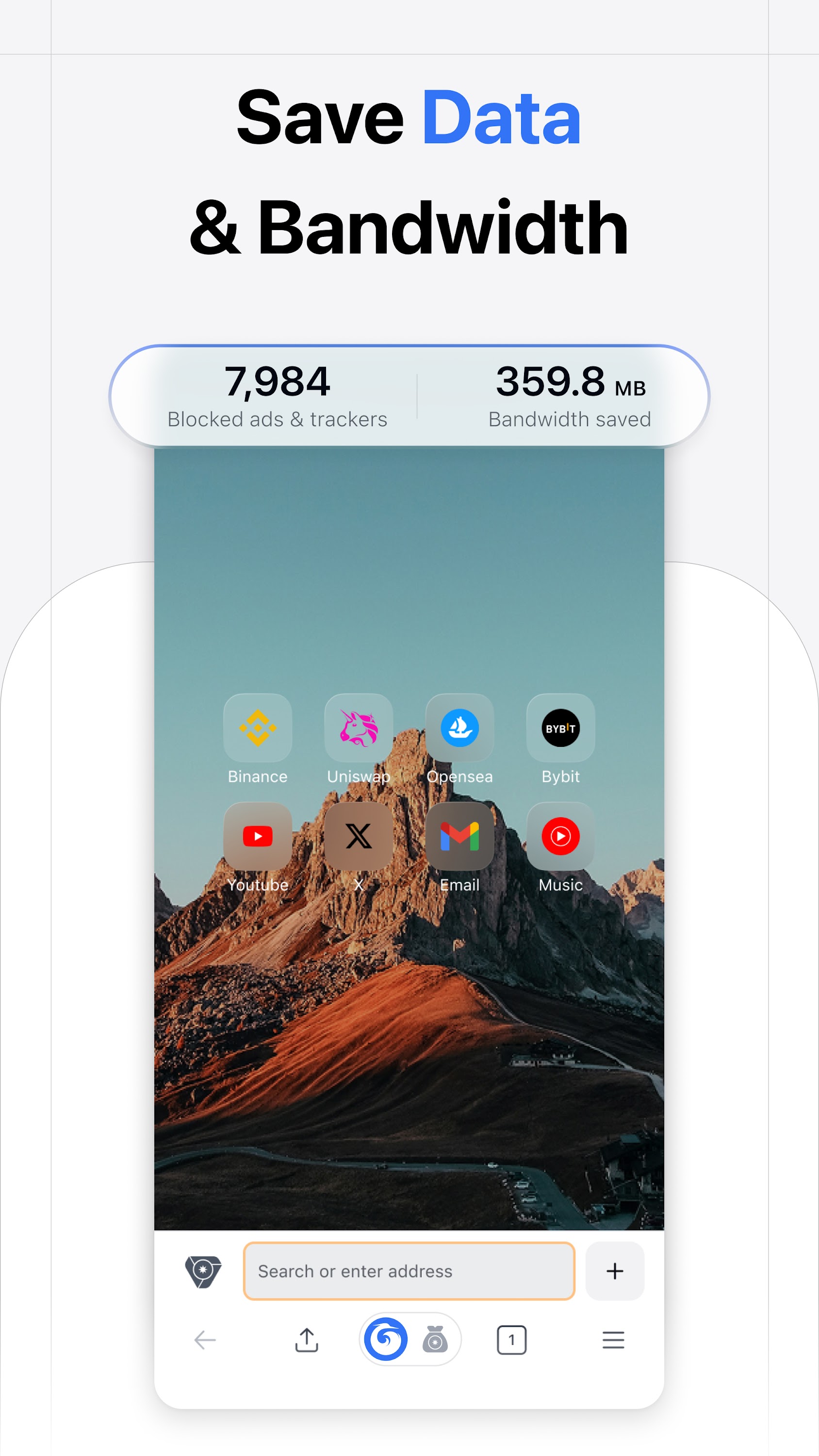 اسکرین شات 4 برنامه Herond Browser