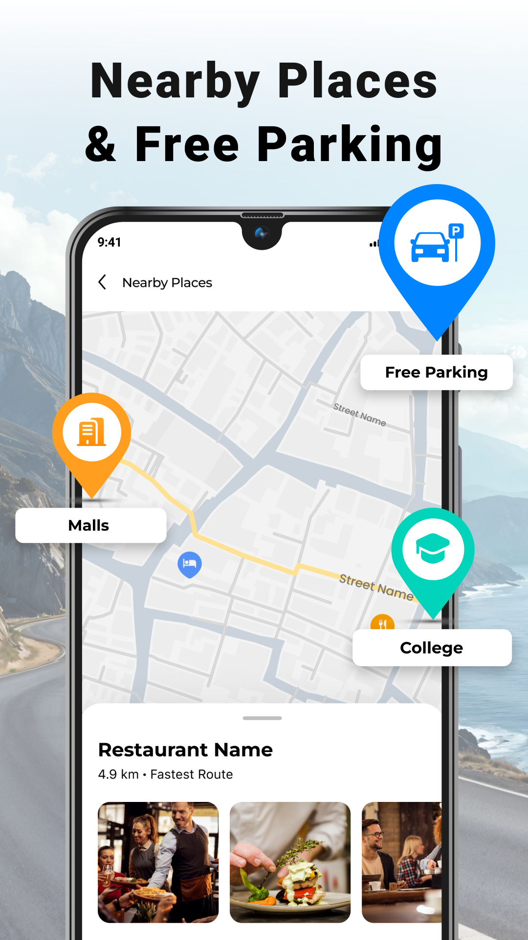 اسکرین شات 3 برنامه Voice GPS Maps - Route Planner