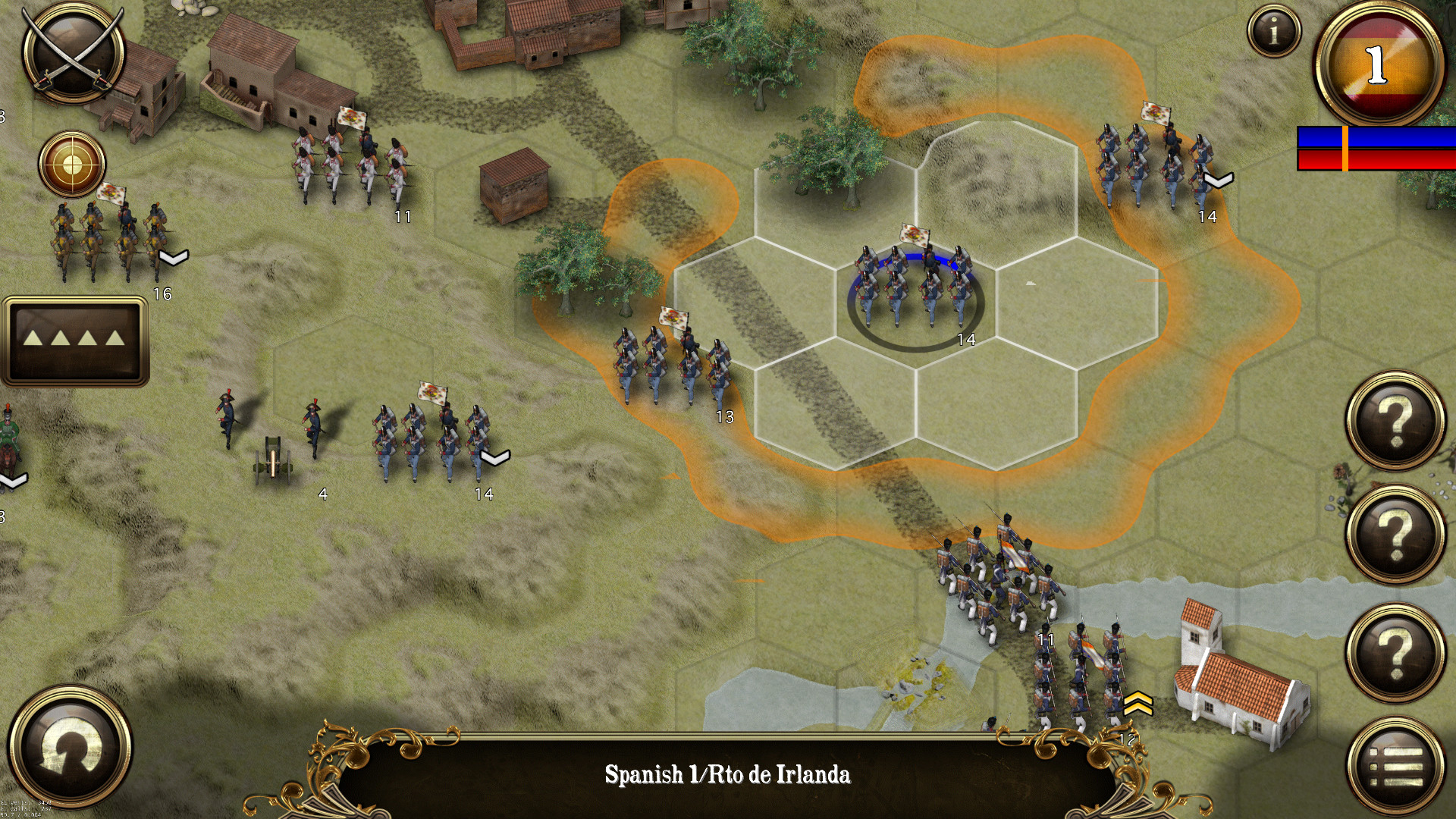اسکرین شات 1 بازی Peninsular War Battles