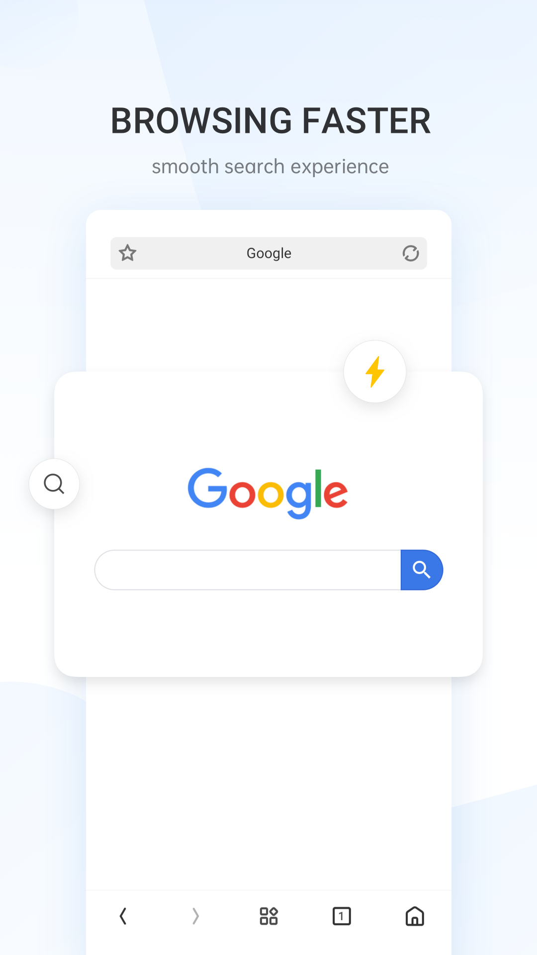 اسکرین شات 1 برنامه Internet Browser