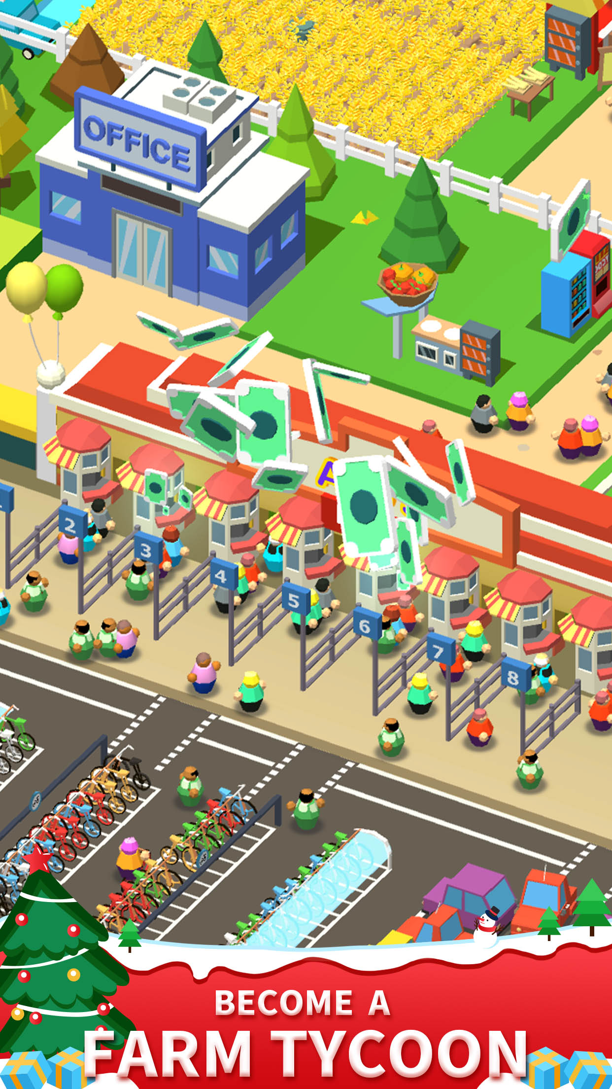 اسکرین شات 5 بازی Idle Leisure Farm - Cash Click