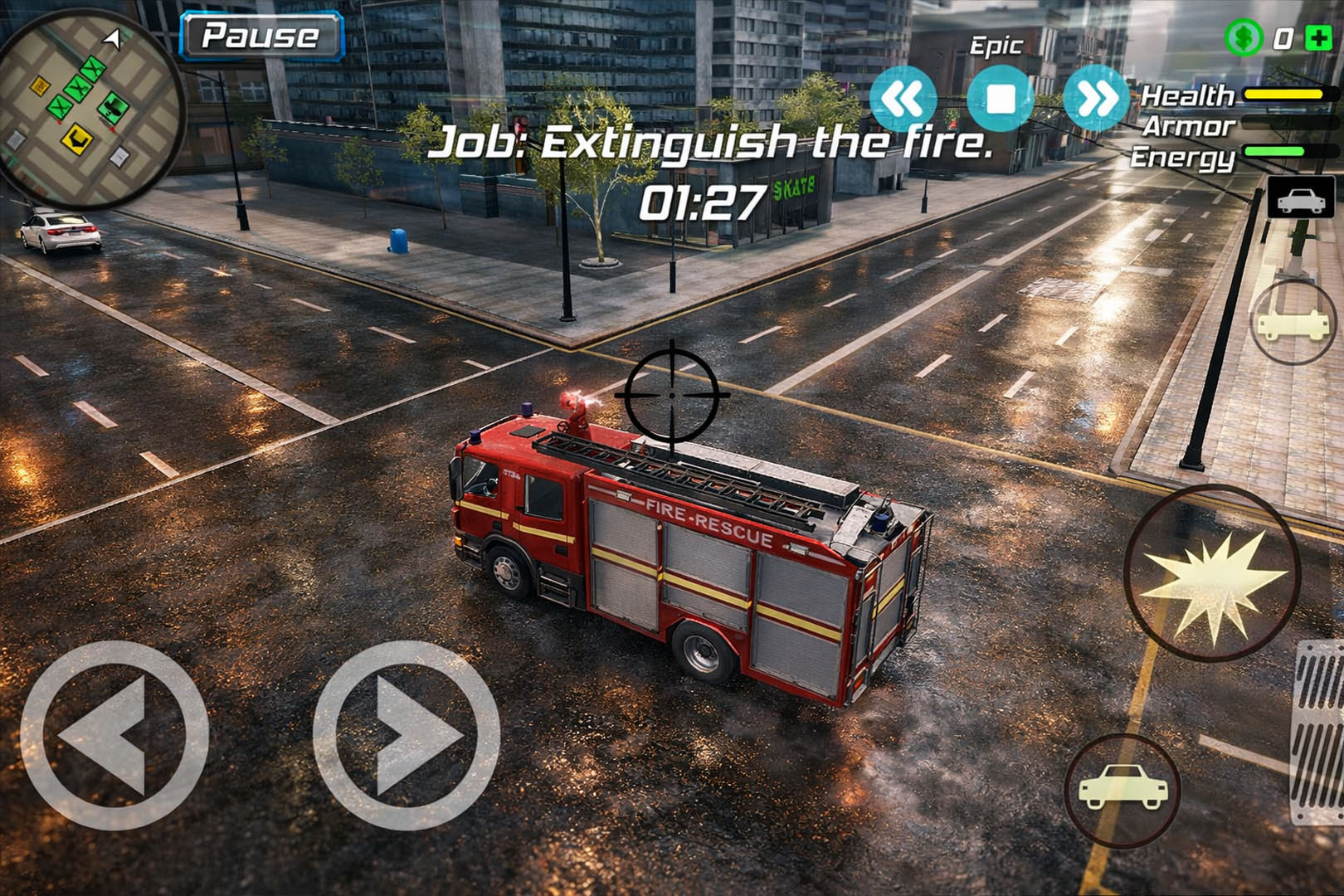 اسکرین شات 4 بازی Snow Storm Superhero