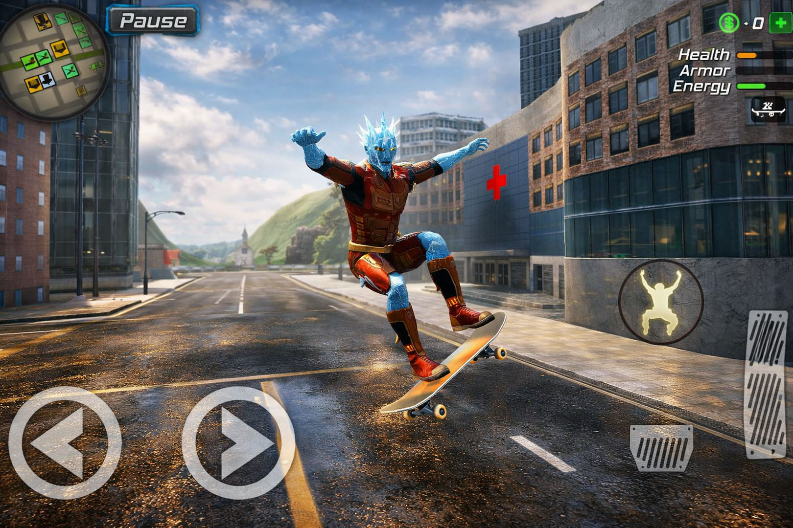 اسکرین شات 3 بازی Snow Storm Superhero