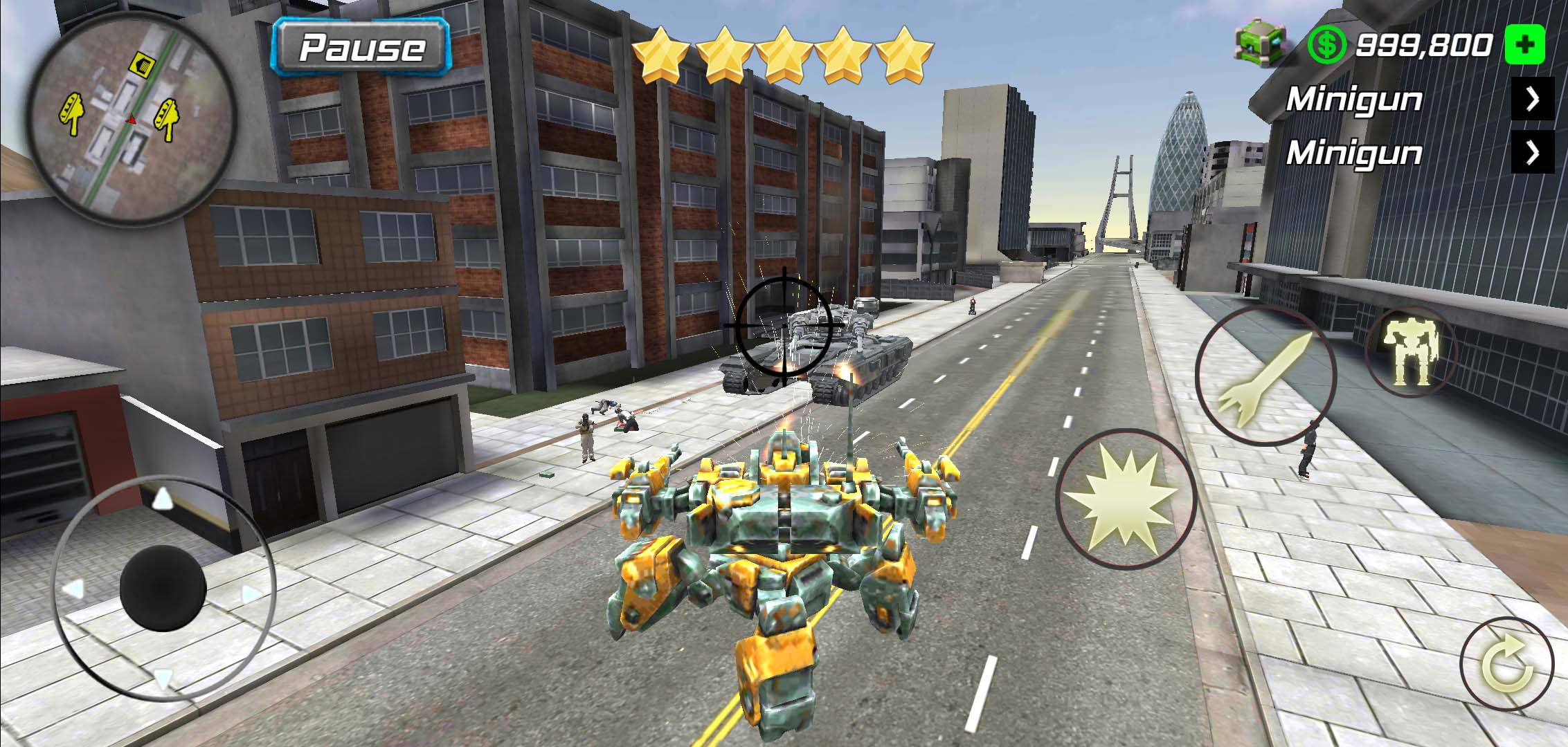 اسکرین شات 2 بازی Mad Dude Mafia Gangster City