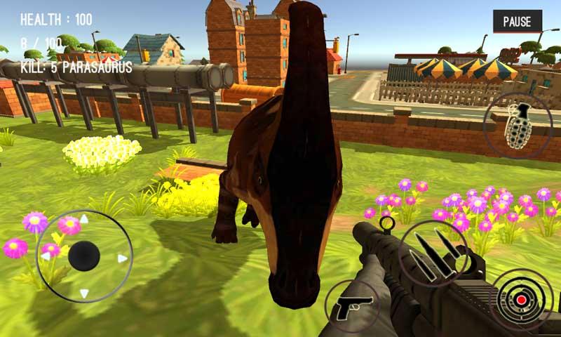 اسکرین شات 8 بازی Dinosaur Hunter Dino City 2017