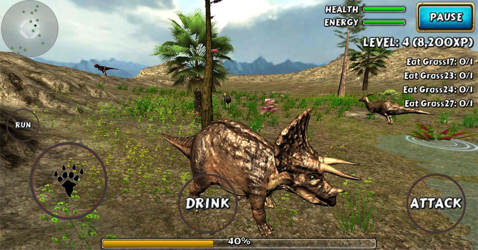 اسکرین شات 2 بازی Dinosaur Simulator Survival