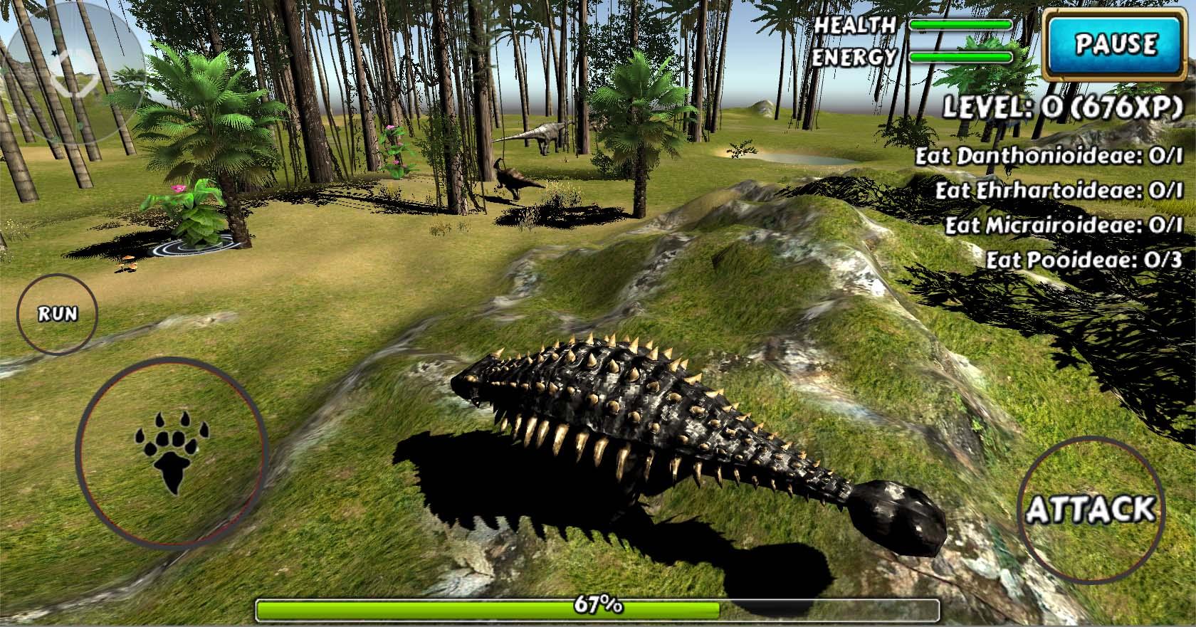 اسکرین شات 3 بازی Dinosaur Simulator Survival