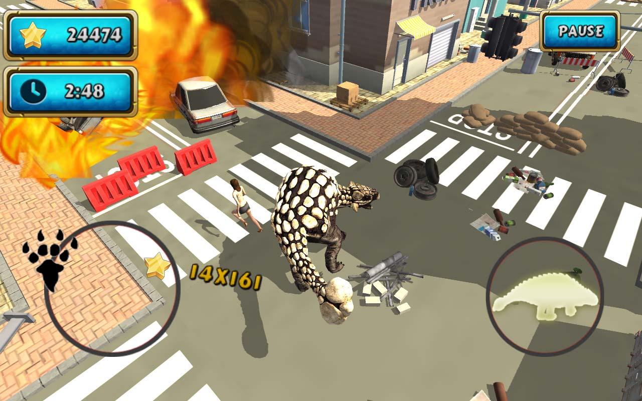 اسکرین شات 4 بازی Dinosaur Simulator 2 Dino City