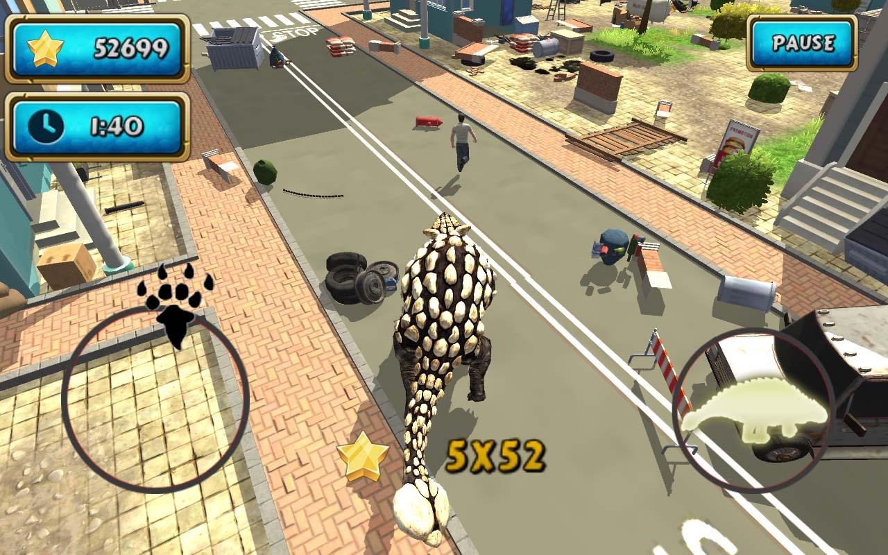 اسکرین شات 2 بازی Dinosaur Simulator 2 Dino City