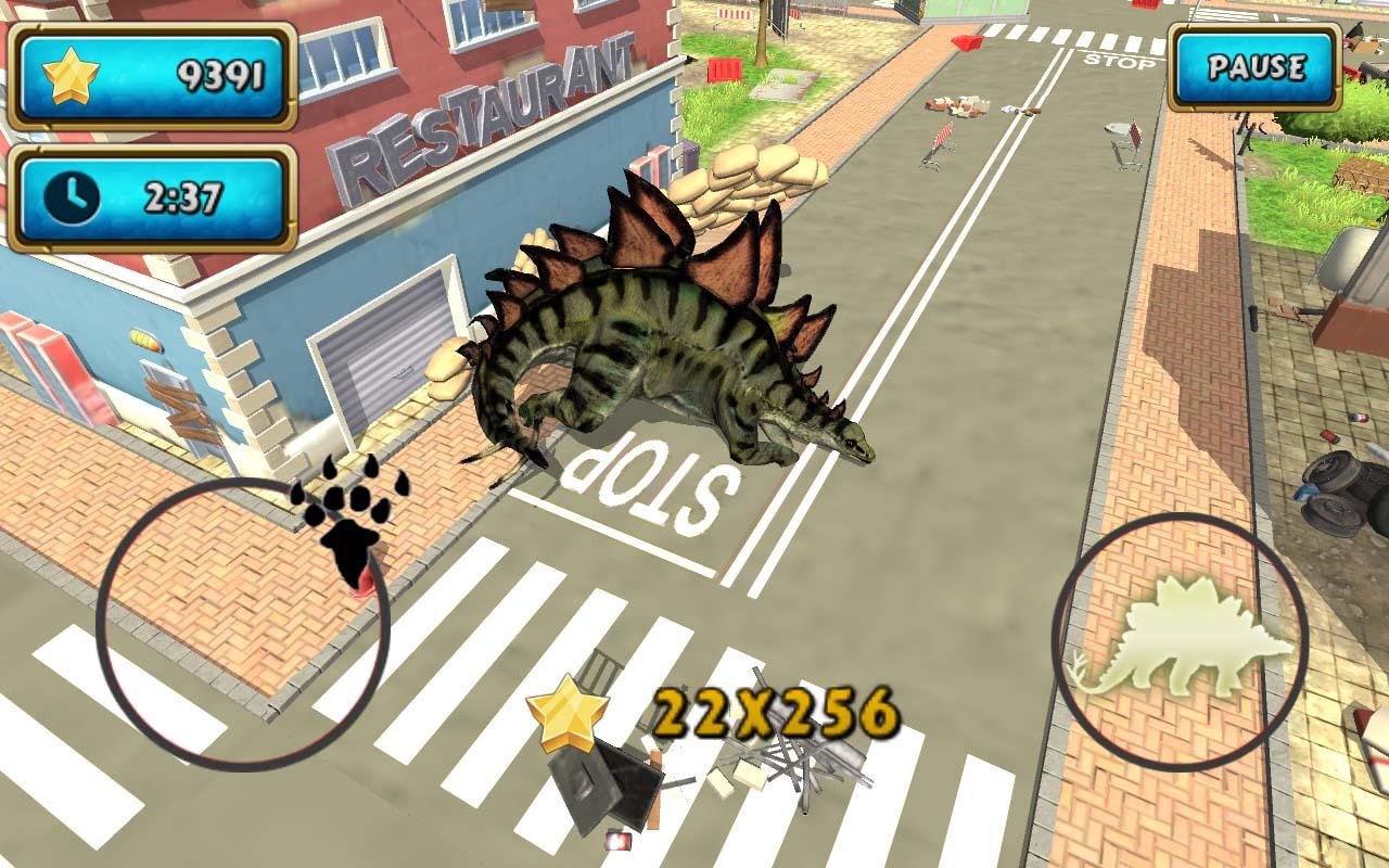 اسکرین شات 3 بازی Dinosaur Simulator 2 Dino City