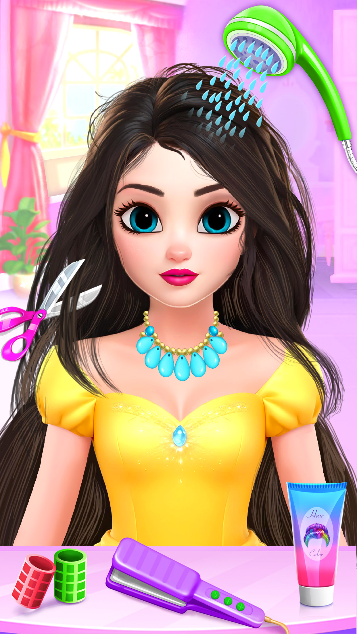 اسکرین شات 1 بازی Princess Wedding Hair Salon