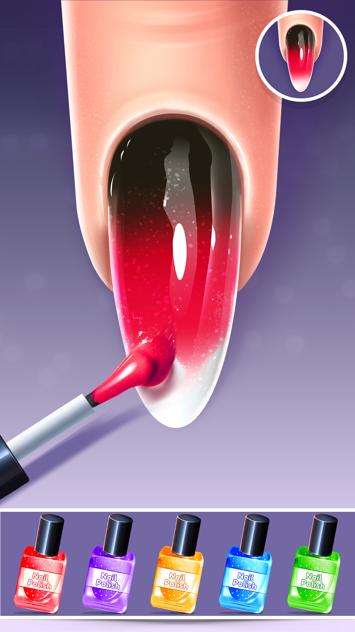 اسکرین شات 3 بازی Nail Salon Fashion Makeup Game