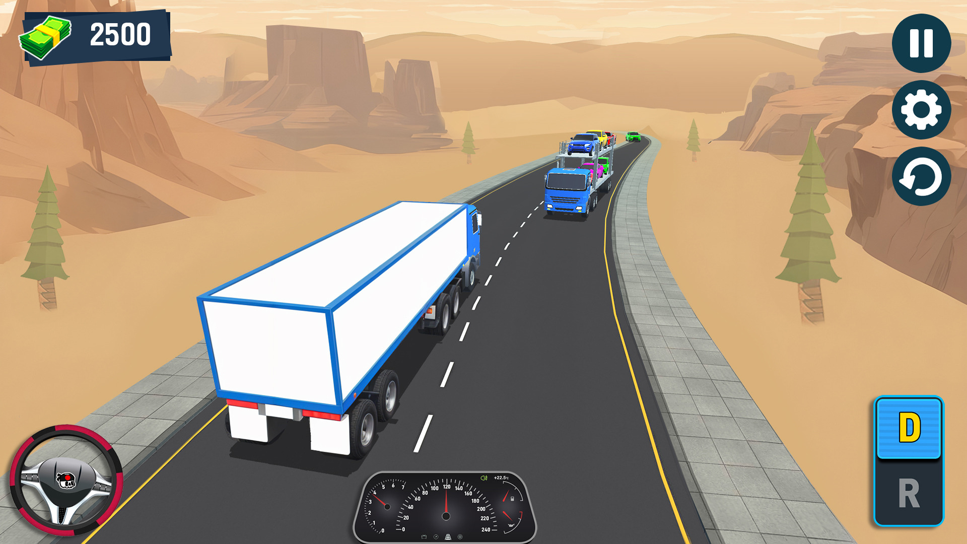 اسکرین شات 1 بازی Car Drive Expert Journey