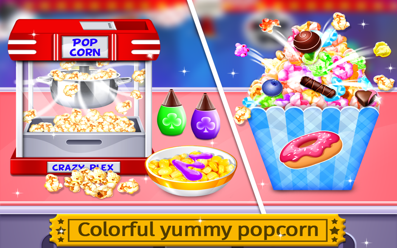 اسکرین شات 3 بازی Movie Night Popcorn Party
