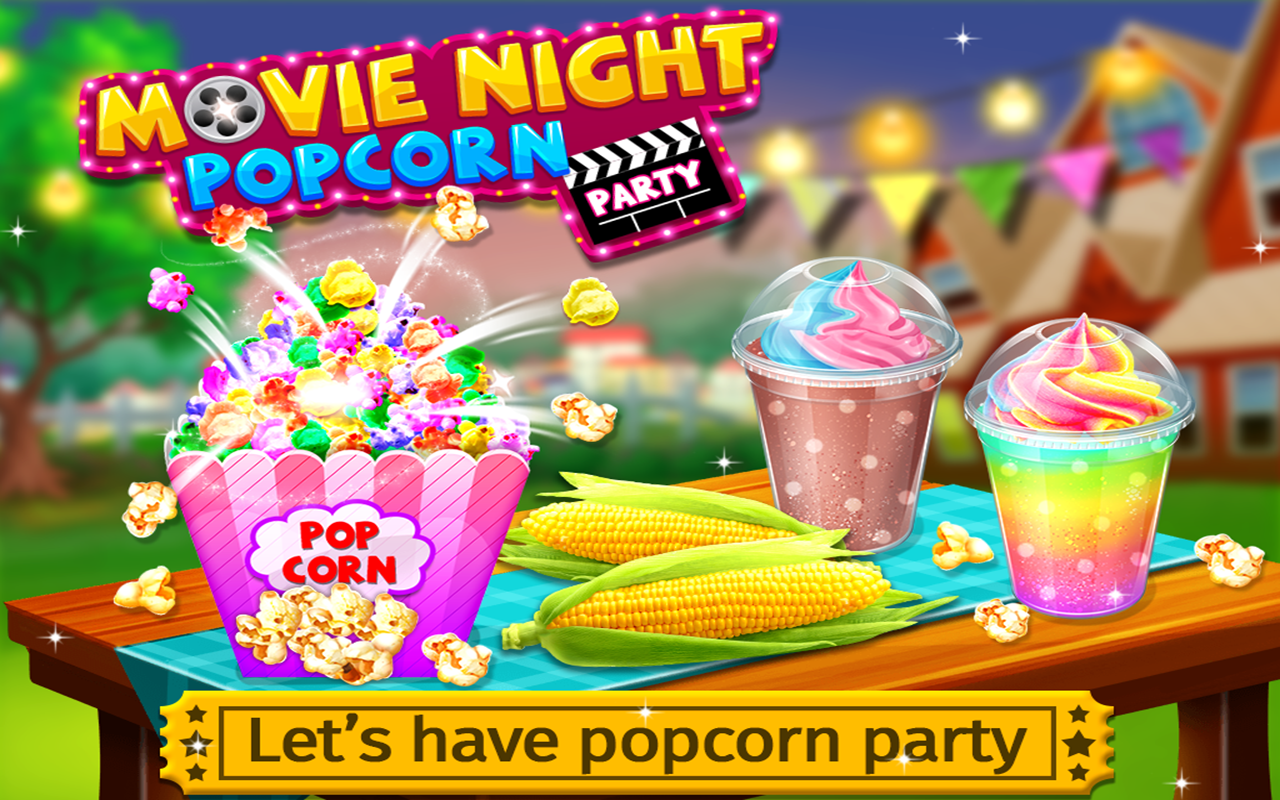 اسکرین شات 1 بازی Movie Night Popcorn Party