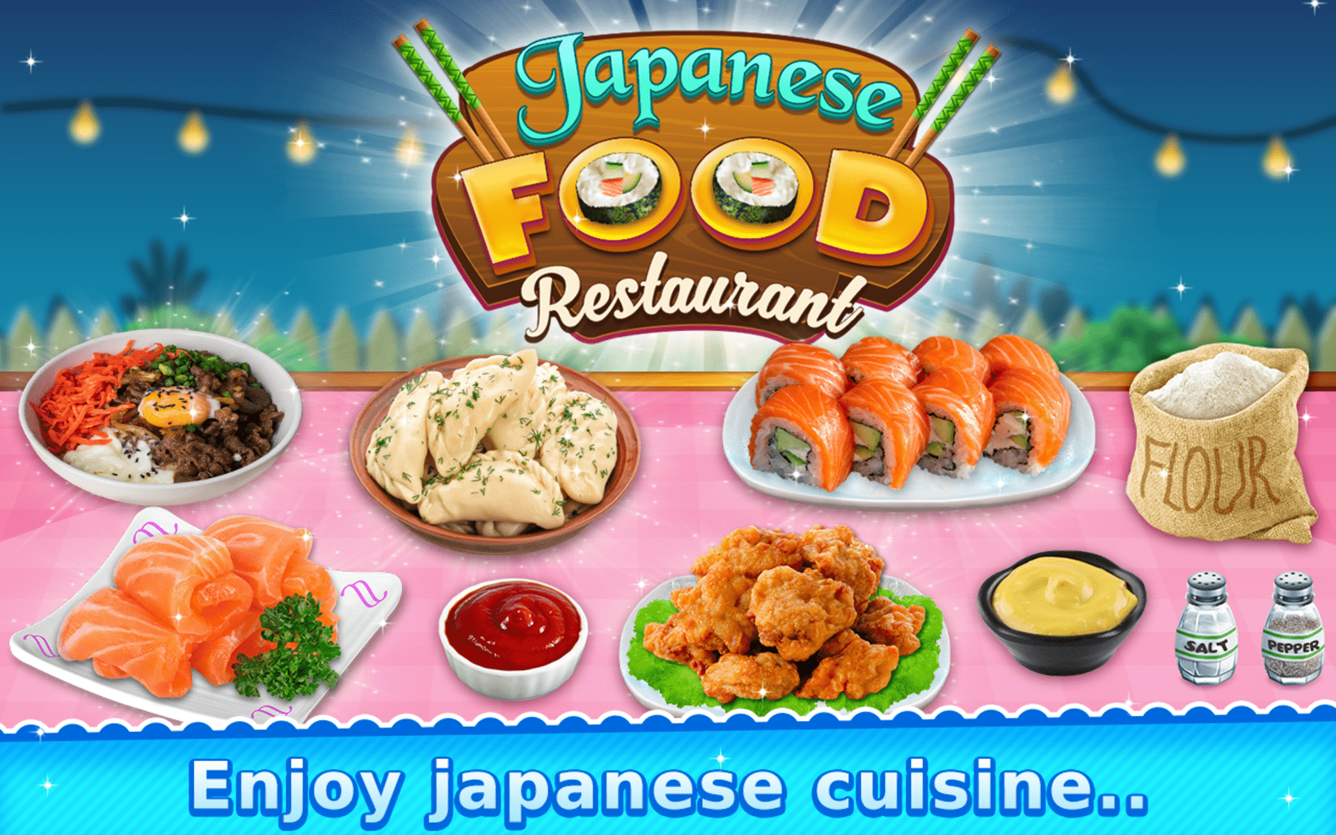 اسکرین شات 1 بازی Japanese Food Chef's Challenge