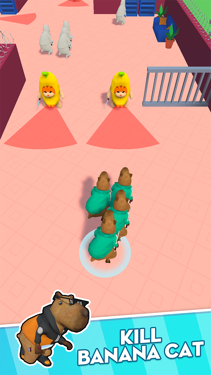 اسکرین شات 7 بازی Capybara Run: 456 Rat Survival