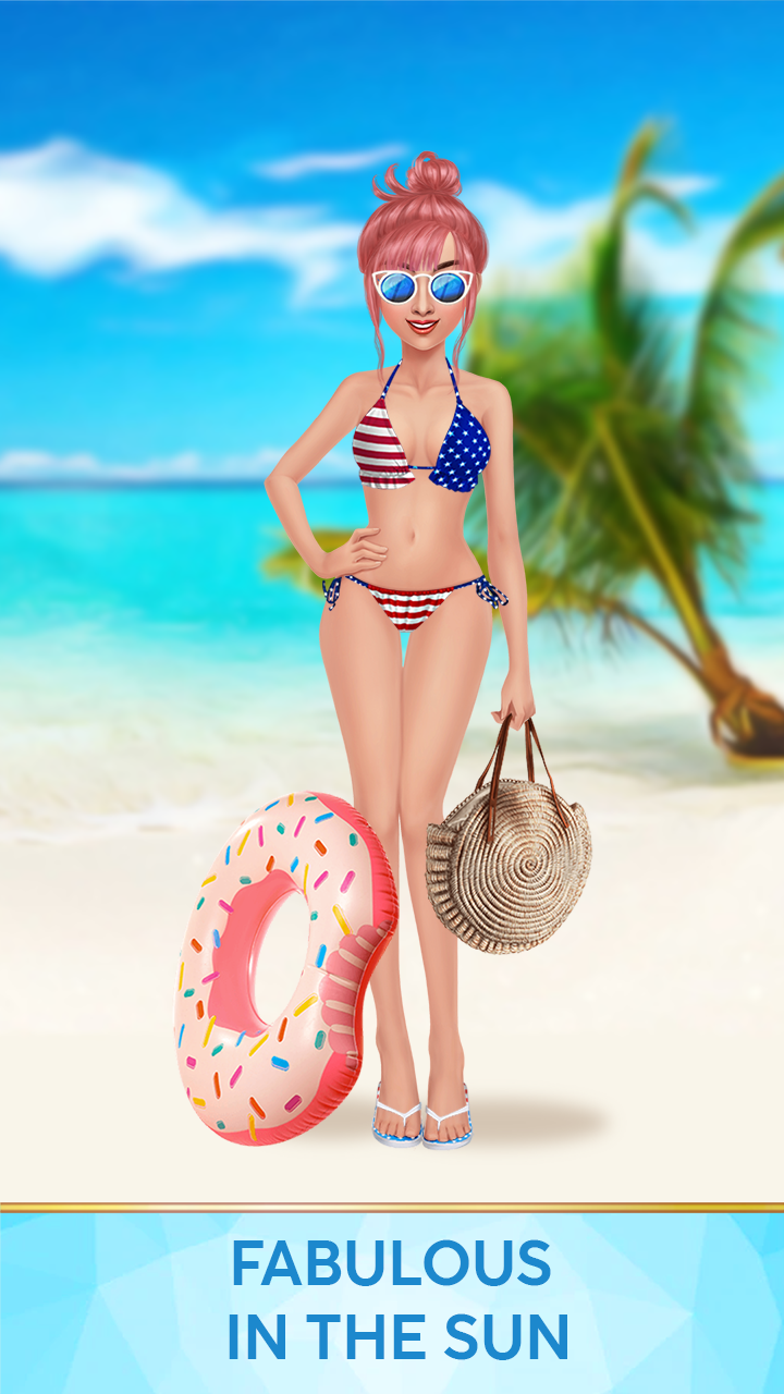 اسکرین شات 2 بازی Makeup Star: Fashion Dress Up