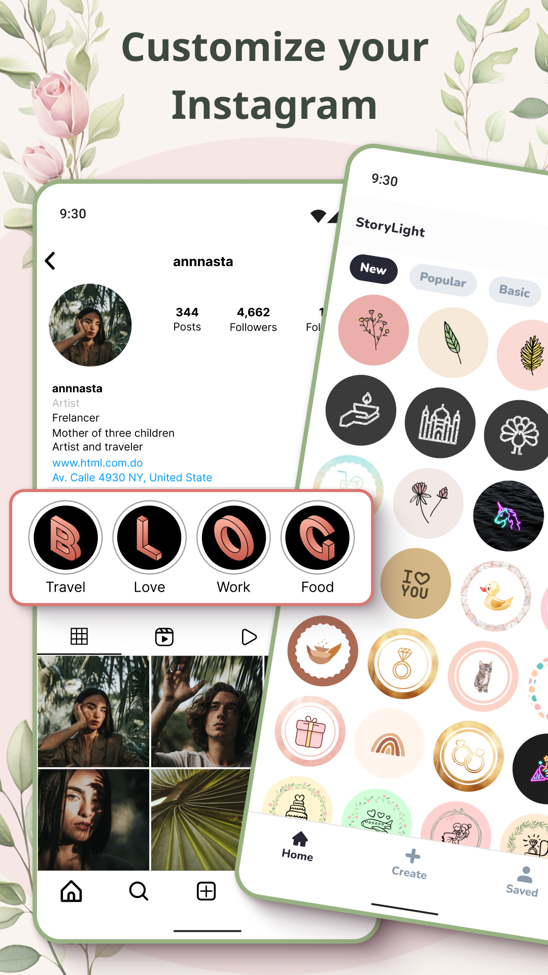اسکرین شات 2 برنامه Highlight Cover Maker