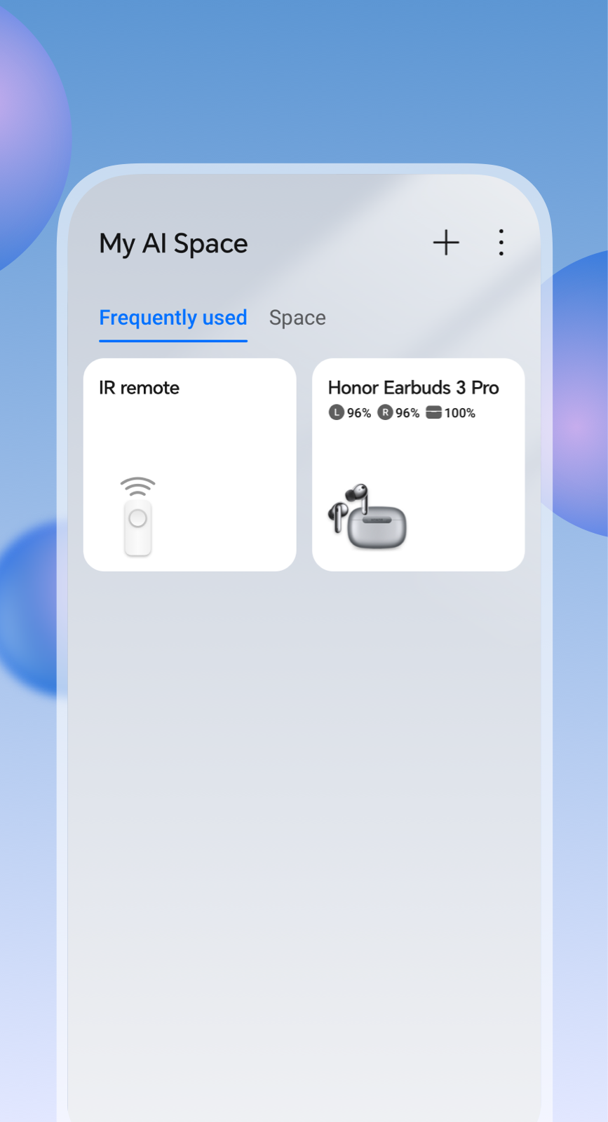 اسکرین شات 2 برنامه HONOR AI Space