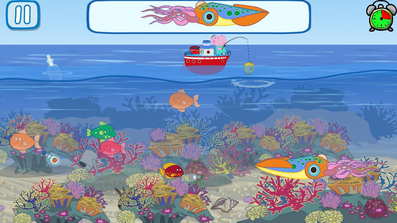 اسکرین شات 4 بازی Funny Kids Fishing Games