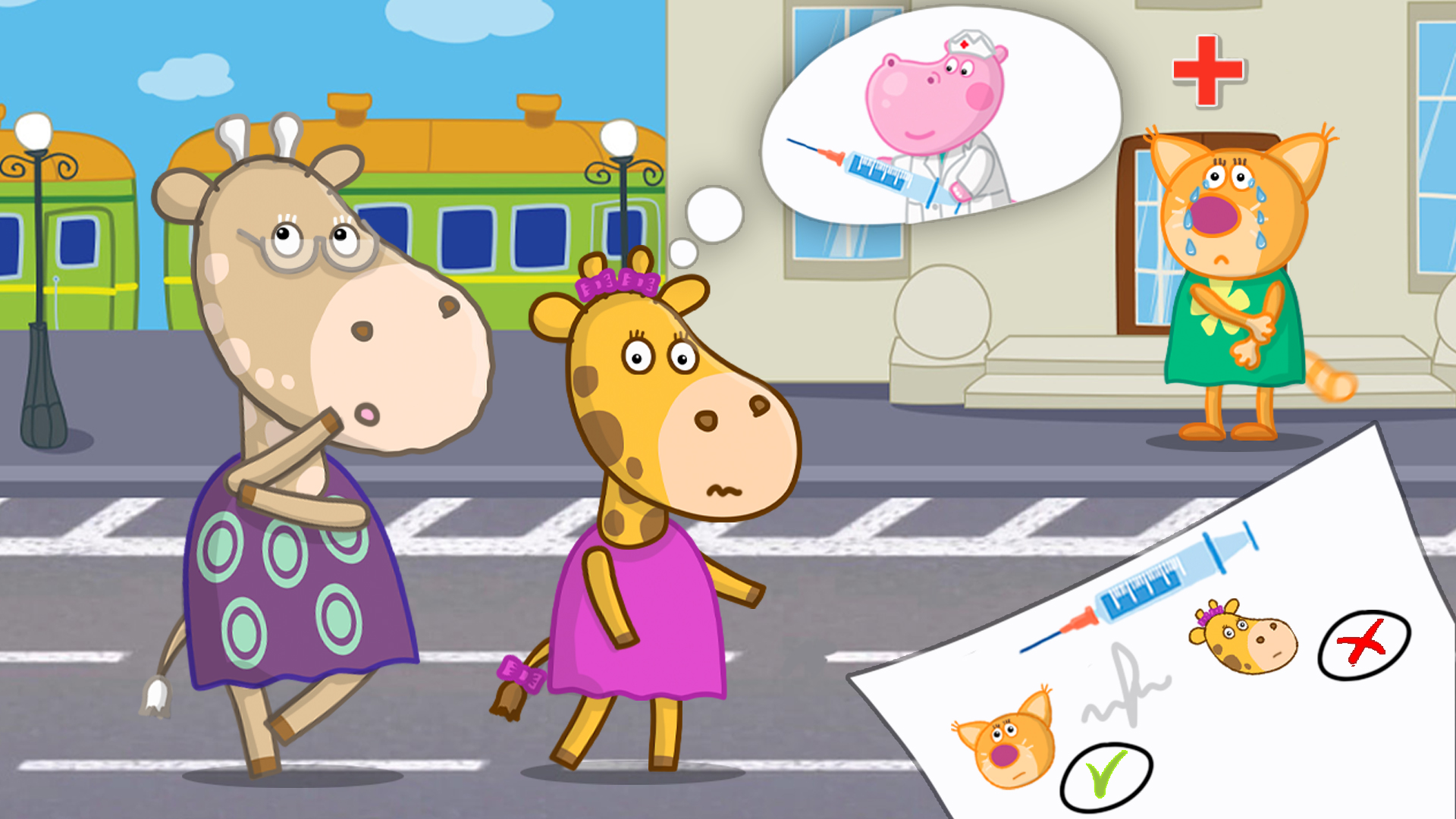 اسکرین شات 5 بازی Hippo doctor: Kids hospital