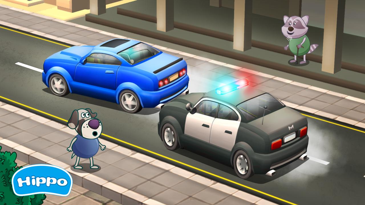 اسکرین شات 5 بازی Kids’ Car Racing with Hippo