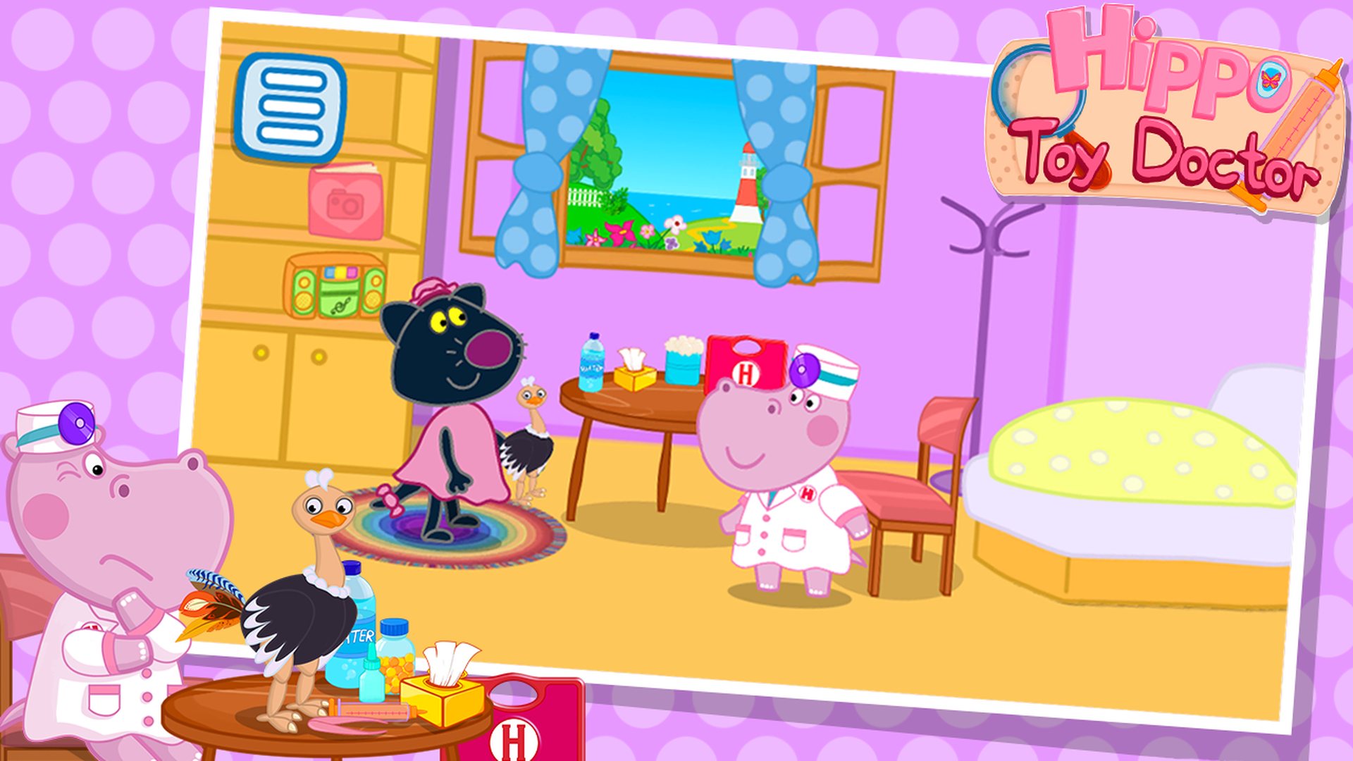 اسکرین شات 4 بازی Kids doctor: Hospital for doll