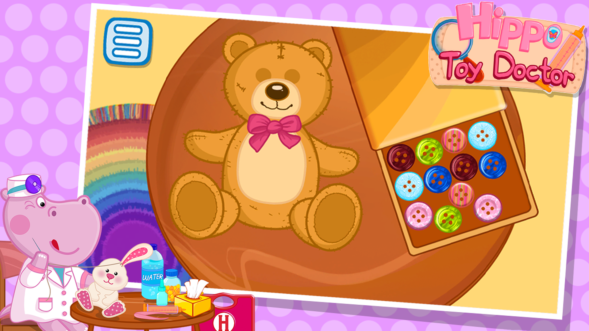 اسکرین شات 2 بازی Kids doctor: Hospital for doll