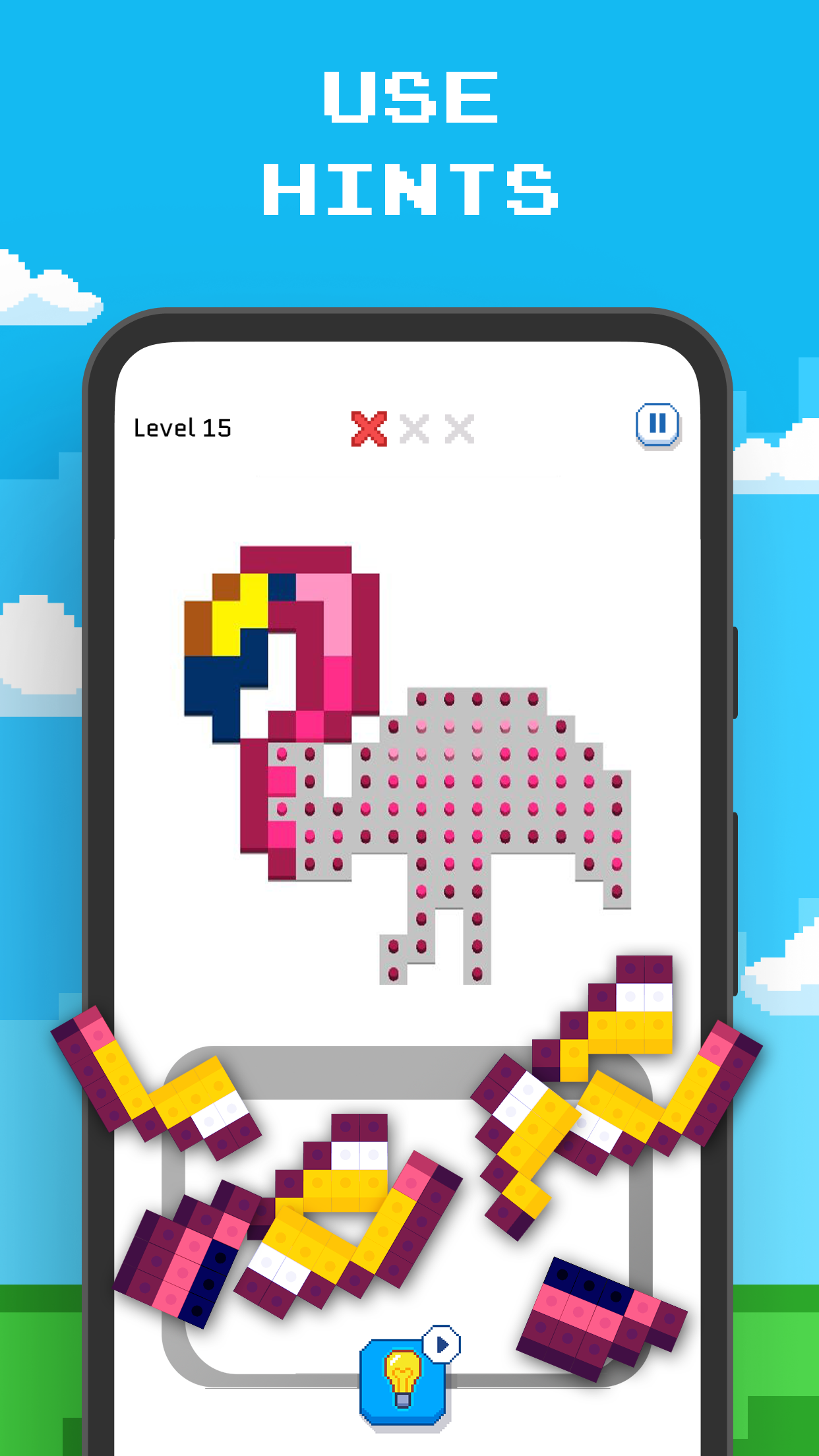 اسکرین شات 5 بازی Blockin' Color - Block Puzzle