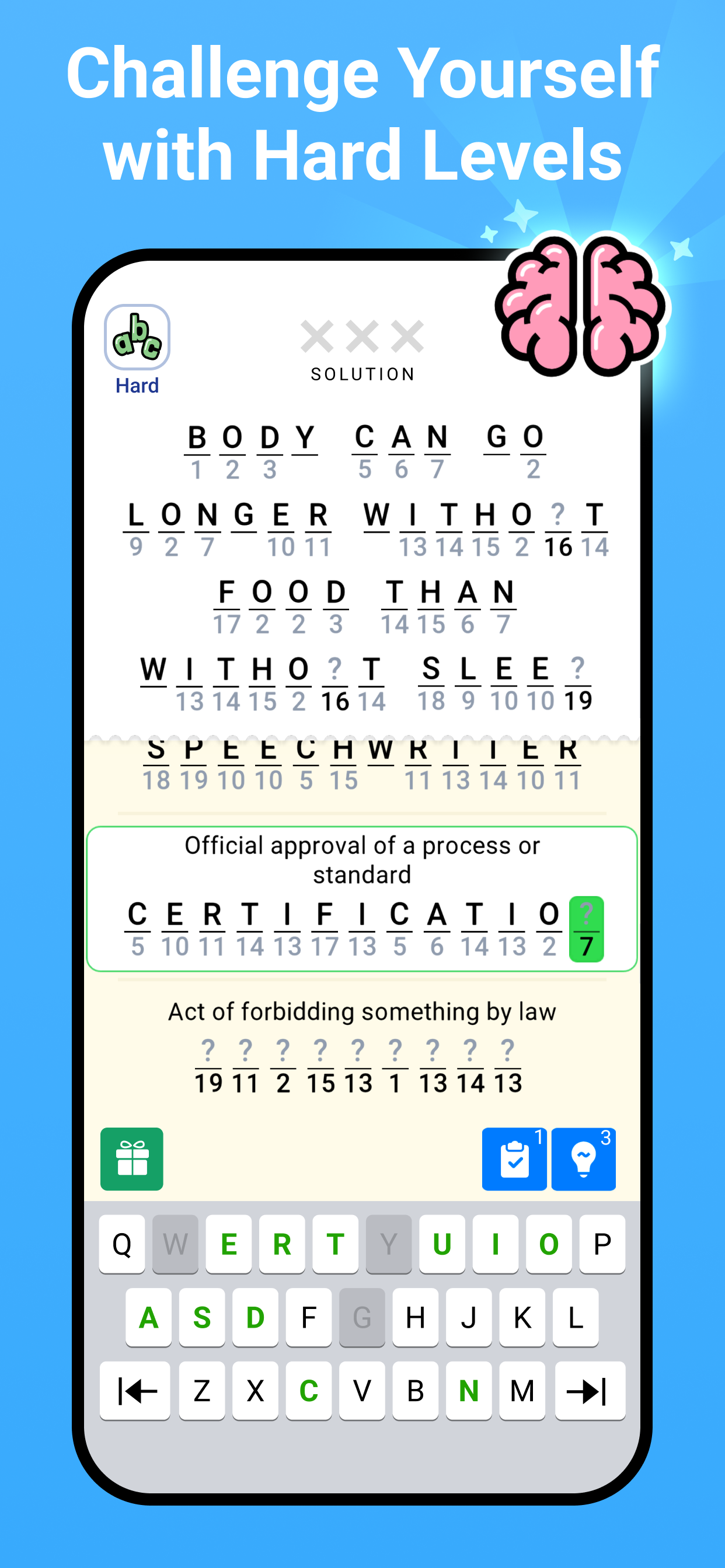 اسکرین شات 4 بازی Figgerits - Word Puzzle Game
