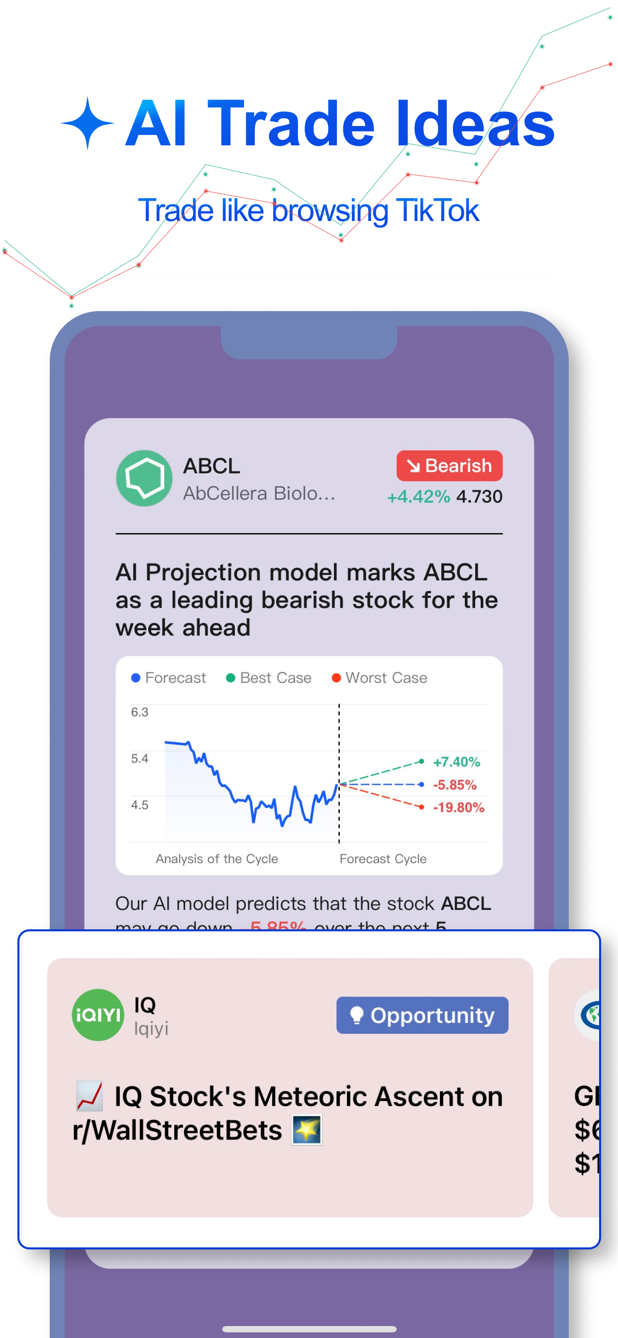 اسکرین شات 1 برنامه Stock Screener, AI Scanner