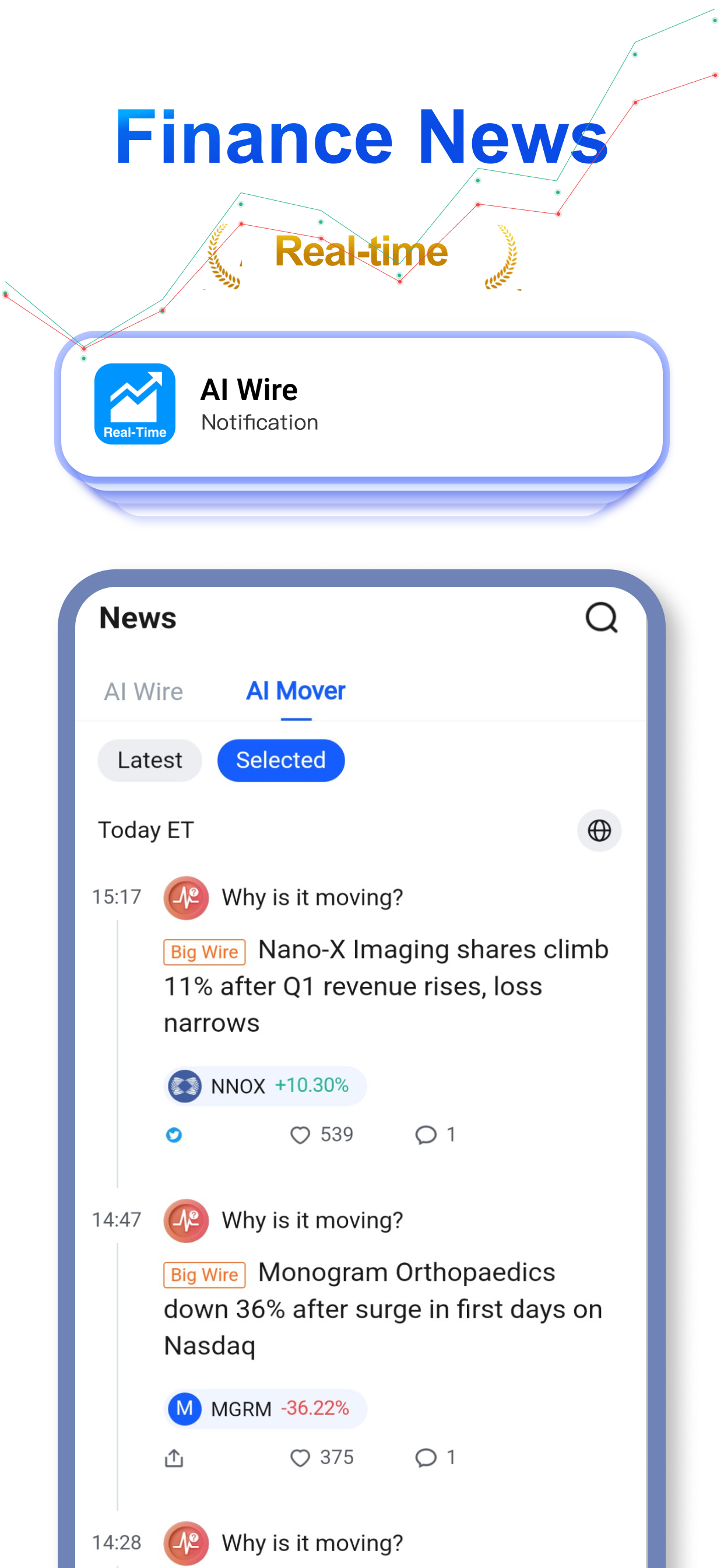 اسکرین شات 2 برنامه Stock Screener, AI Scanner
